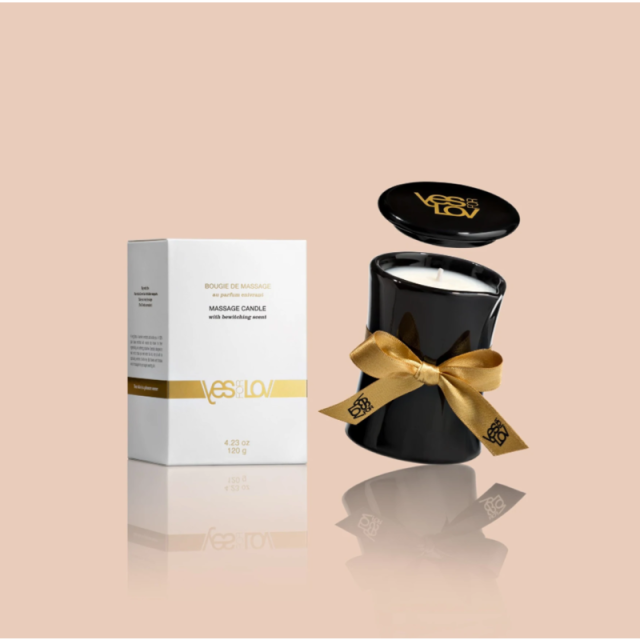 Bougie de massage fondante au parfum enivrant