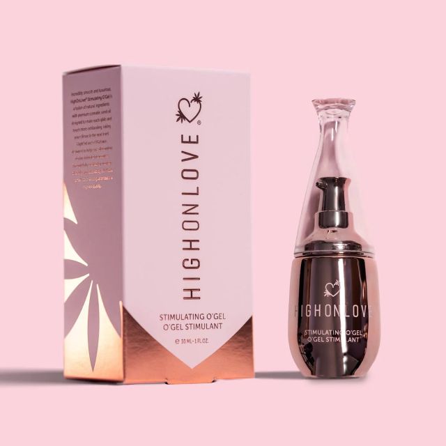 Présentation du gel stimulant HighOnLove tenant de l'huile de graines de chanvre