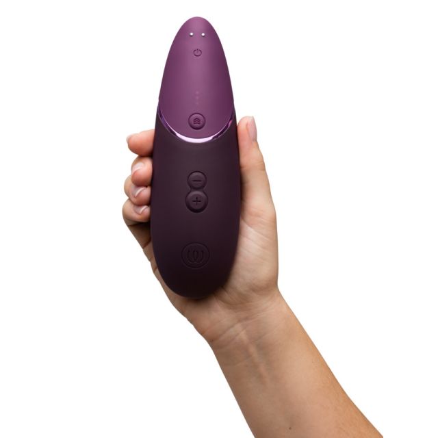 Sextoy qui clitoridien qui fait de la pulsation d'air qui donne une impression de succion du clitoris.