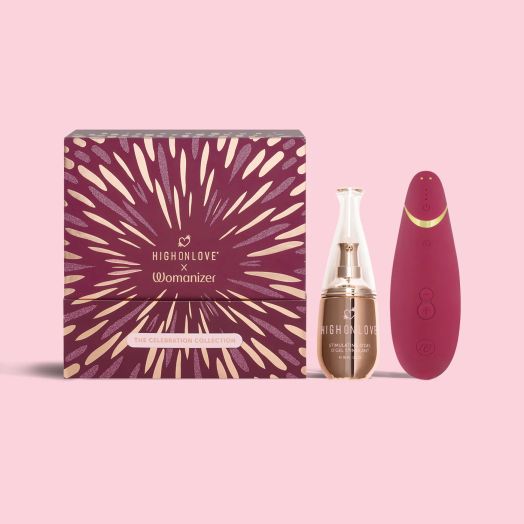 La collection célébration allie savamment l'un des meilleurs modèles de womanizer et le gel clitoridien stimulant, pour jouir intensément 