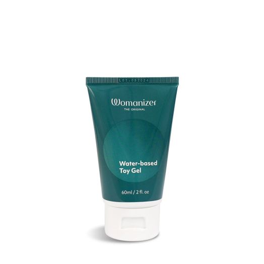 Lubrifiant à base d'eau de la marque de sextoys Womanizer. Sa texture lisse et non collante est douce à utiliser sur les muqueuses.
