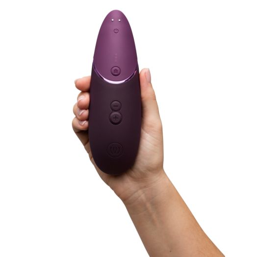 Sextoy qui clitoridien qui fait de la pulsation d'air qui donne une impression de succion du clitoris.