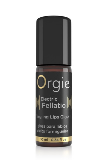 Gloss électrisant pour baisers et sexe oral