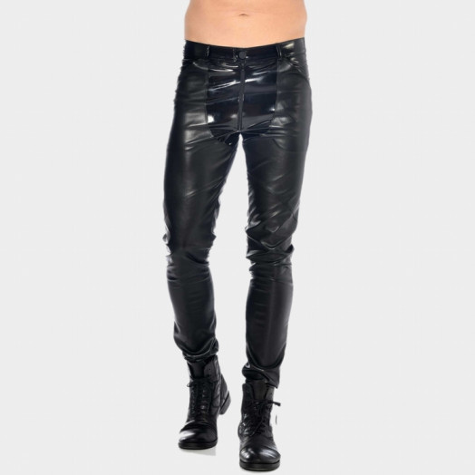 Pantalon en faux cuir Daario de la marque de vêtements fétiche française Catanzaro