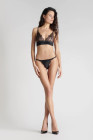Soutien-gorge triangle bustier - Rendez-vous Noir