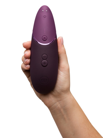 Sextoy qui clitoridien qui fait de la pulsation d'air qui donne une impression de succion du clitoris.